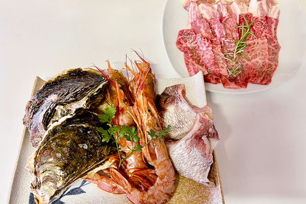 肉＆海鮮セット